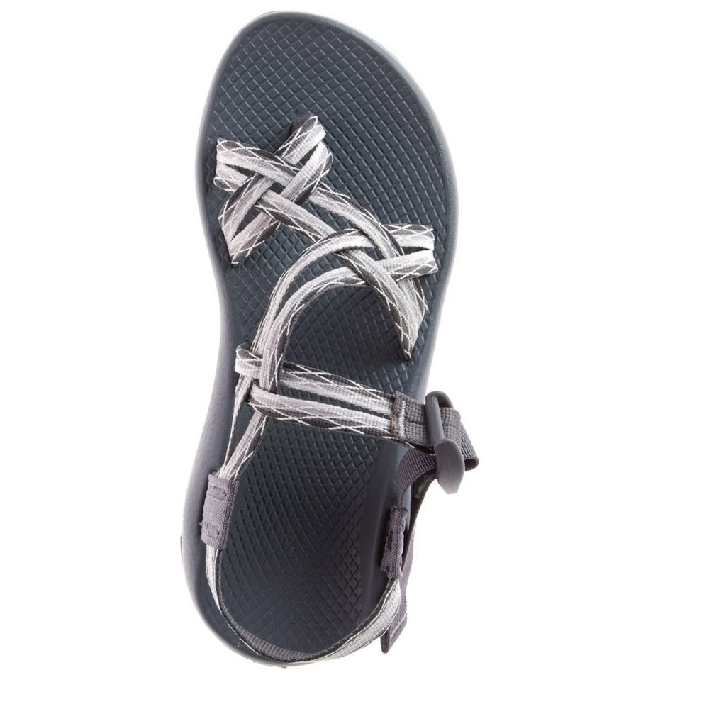 Chaco Gray Outdoor Sandals with Adjustable Straps ZX2 Size 7 Women’s Black Gray - Picture 3 of 8